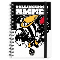 Collingwood Magpies A4 Hard Cover Notebook