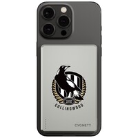 Collingwood Magpies AFL Magnetic Wireless Power Bank