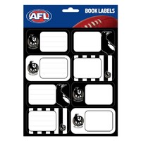 Collingwood Magpies School Book Labels