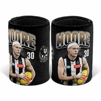 Image of Collingwood Magpies Darcy Moore Stubby Holder