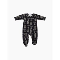 Image of Collingwood Magpies Graphic Team Onesie 