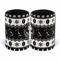 Image of Collingwood Magpies Christmas Stubby Holder