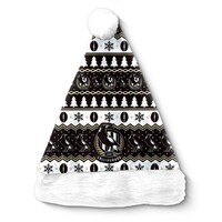 Image of Collingwood Magpies Christmas Santa Hat