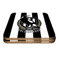 Collingwood Magpies 4 Pack Coaster