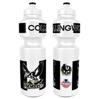 Image of Collingwood Magpies 2023 Premiers Mark Knight Plastic Drink Bottle
