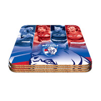 Western Bulldogs Set of Four Player Coaster