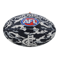 Carlton Blues Size 5 Camo Football