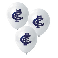 Image of Carlton Blues Printed Balloons