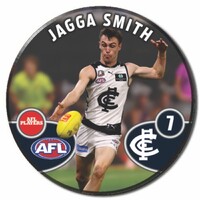 Carlton Blues 2026 Player Action Badge - SMITH