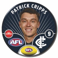 Carlton Blues 2026 Player Pin Badge - CRIPPS