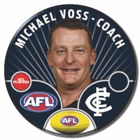 Carlton Blues 2026 Coach Pin Badge - VOSS