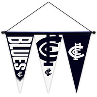 Carlton Blues Set of 3 Pennants