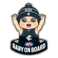 Carlton Blues Baby on Board Decal