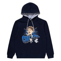 Carlton Blues Charlie Curnow Youths Henrik Hoodie
