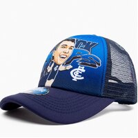 Carlton Blues Patrick Cripps Youths Henrik Trucker Cap