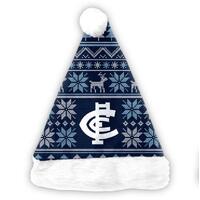 Carlton Blues Xmas Santa Hat