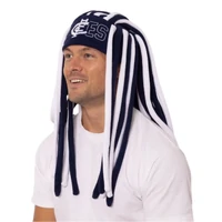 Image of Carlton Blues Supporter Dreadlock Beanie