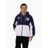 Carlton Blues Mens Throwback Logo Spray Jacket
