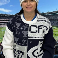 Carlton Blues Adult Ugly Crew