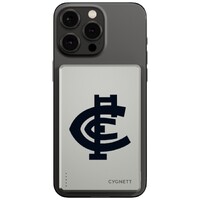Carlton Blues AFL Magnetic Wireless Power Bank