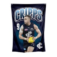 Carlton Blues Patrick Cripps Wall Flag