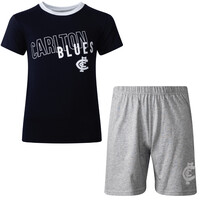 Carlton Blues Kids Summer PJ Set