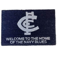 Carlton Blues Printed Door Mat