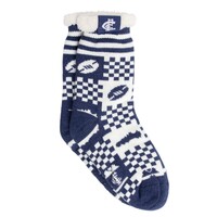 Image of Carlton Blues Sherpie Socks