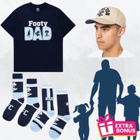 Carlton Blues Dad Shirt/Socks/Cap Pack