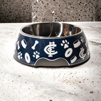 Image of Carlton Blues Dog Bowl