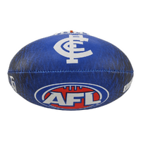Image of Carlton Blues Aura Size 3 Synthetic Football
