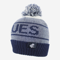 Image of Carlton Blues Intercept Beanie