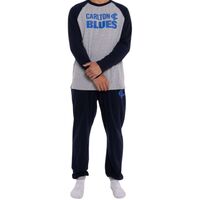 Carlton Blues Youths Raglan Cuffed PJ Set