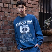 Carlton Blues Mitchell & Ness Shield Crew