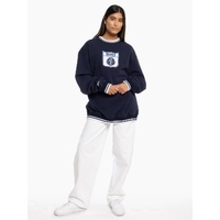 Carlton Blues Logo Team Applique Crew