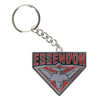 Image of Essendon Bombers Logo Metal Keyring