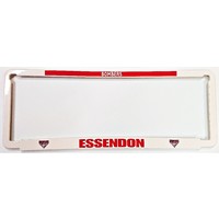 Image of Essendon Bombers Car Number Plate Surrounds Set of 2