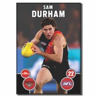 Essendon Bombers 2026 Player Action Magnet - DURHAM