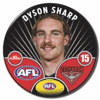 Essendon Bombers 2026 Player Pin Badge - SHARP