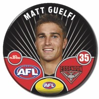 Essendon Bombers 2026 Player Pin Badge - GUELFI