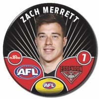 Essendon Bombers 2026 Player Pin Badge - MERRETT