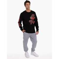Essendon Bombers Mens Patchwork Crew