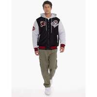 Essendon Bombers Mens Patchwork Bomber Jacket
