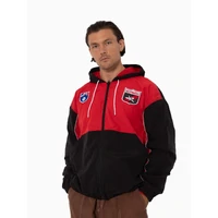 Essendon Bombers Mens Throwback Logo Spray Jacket