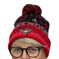 Essendon Bombers Adult Ugly Beanie