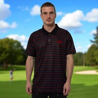 Essendon Bombers Mens Striped Polo