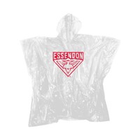 Essendon Bombers Plastic Poncho