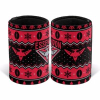 Image of Essendon Bombers Christmas Stubby Holder