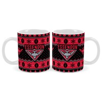 Image of Essendon Bombers Christmas Coffee Mug