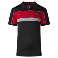 Essendon Bombers Mens Contrasts Premium Polo 